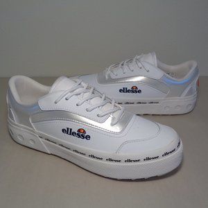 Ellesse Shoes Ellesse Size M Alzina White Leather Sneakers New